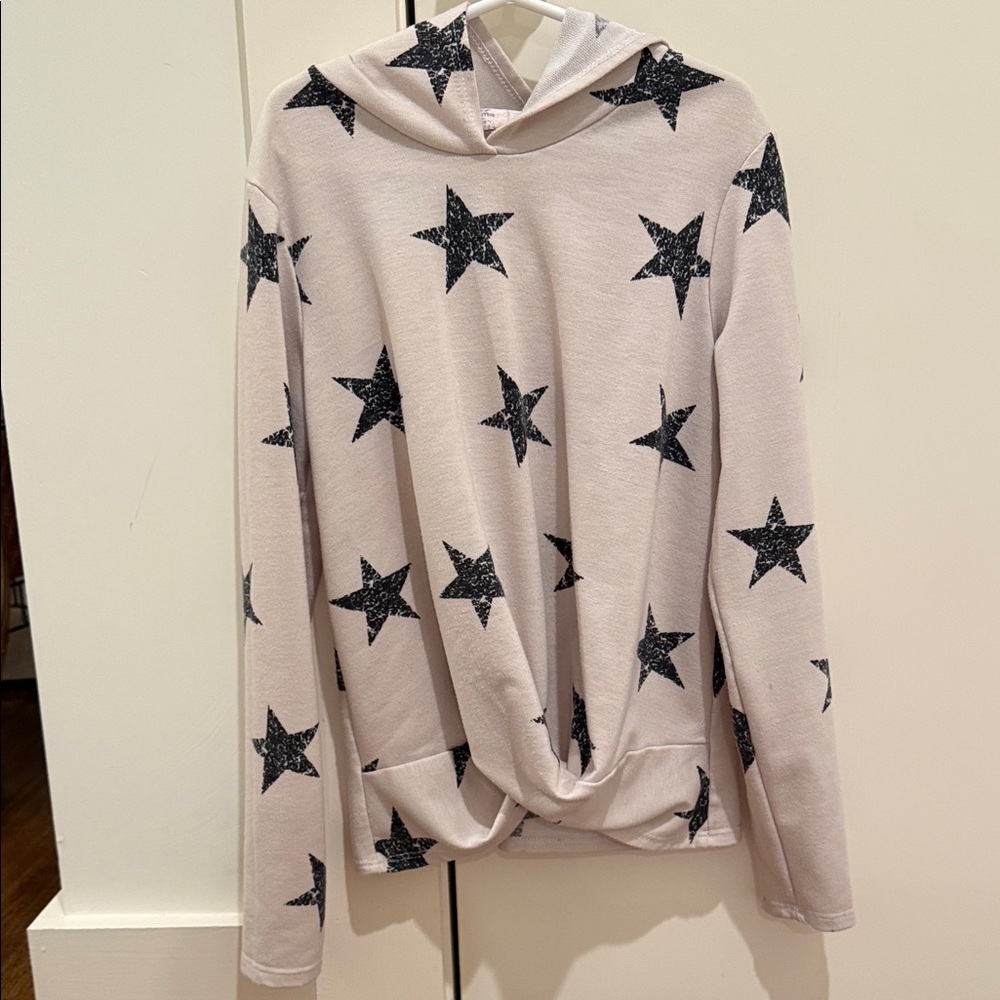 Moa Moa Star Patterned Hoodie